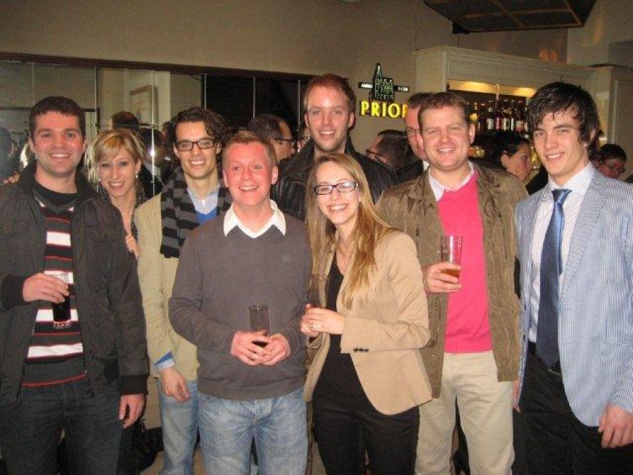 Nieuwjaarsreceptie daverend succes Nieuwjaarsreceptie daverend succes
