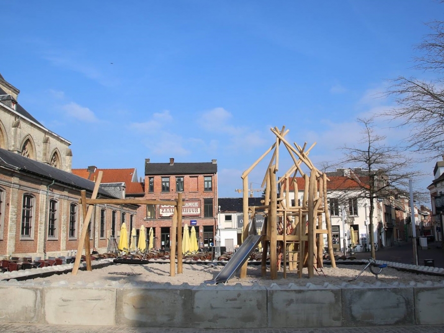 Veiligheid pop-up speeltuin verzekerd