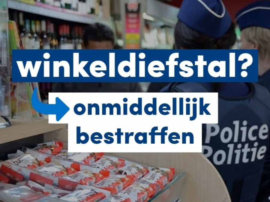 Lik-op-stuk-boetes voor winkeldiefstal